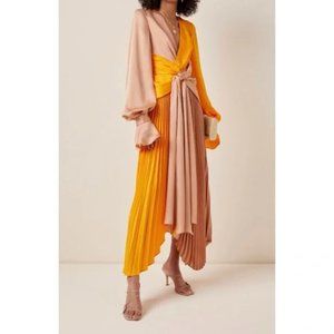Acler Pleated Maxi Dress
